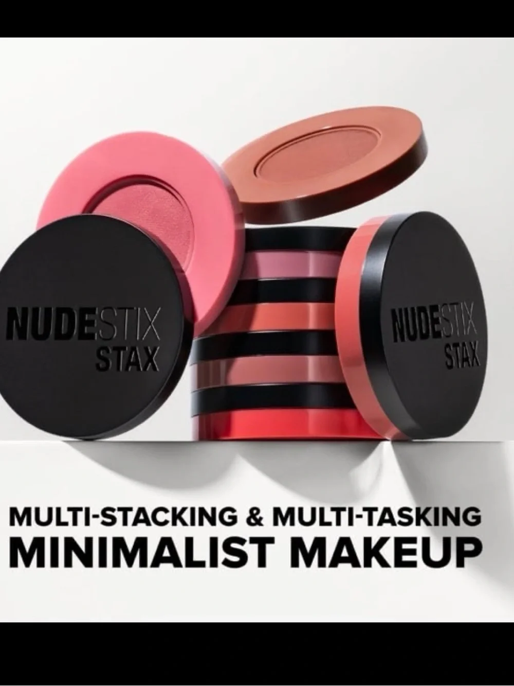 NUDESTIX Stax Cloud Cushion Cream Balm Bronzer Blush — Sunkissed BNIB